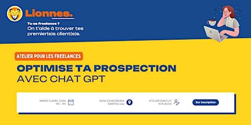 Hauptbild für Optimise ta prospection avec chat GPT