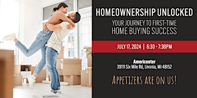 Immagine principale di HOMEOWNERSHIP UNLOCKED:  Your Journey to First-Time Buying Success 