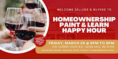 Imagen principal de Homeownership Paint & Learn Happy Hour