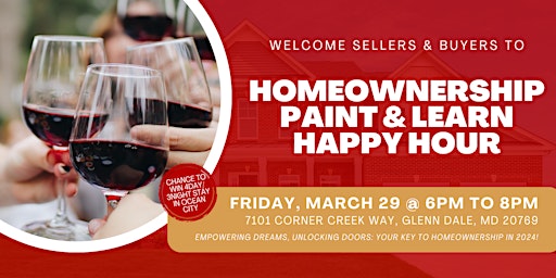 Immagine principale di Homeownership Paint & Learn Happy Hour 