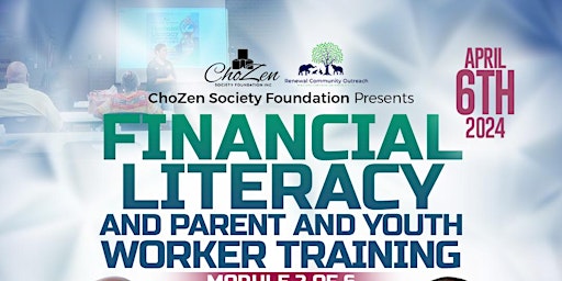 Financial Literacy and Parent and Youth Worker Training primary image