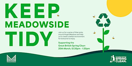 KEEP MEADOWSIDE TIDY - COMMUNITY LITTER PICK primary image
