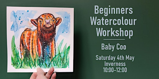 Beginners Watercolour Workshop 'Baby Coo' - Inverness  primärbild