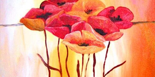 Courtney's Poppies - Paint and Sip by Classpop!™ primary image