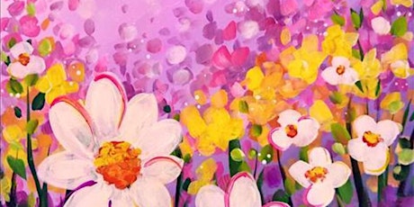 Blossoms in Purple Haze - Paint and Sip by Classpop!™