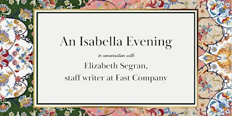 An Isabella Evening with Elizabeth Segran