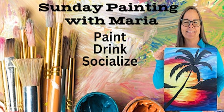 Sunday Sip & Paint with Maria