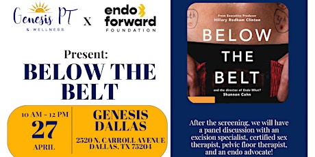 Below The Belt Screening + Panel primary image