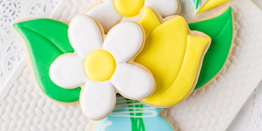Imagen principal de "Springtime Sweets" Cookie Bouquet Class with South Street Cookies at Bloom