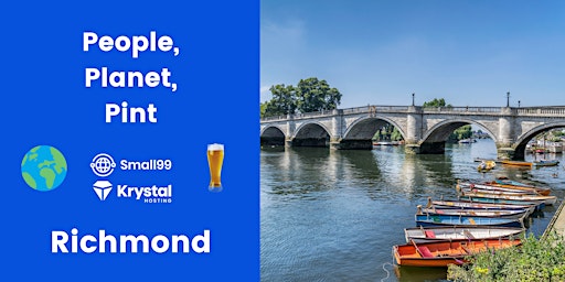 Immagine principale di Richmond - People, Planet, Pint: Sustainability Meetup 