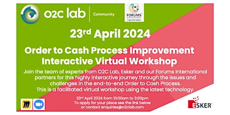 Order to Cash Process Improvement Interactive Virtual Workshop