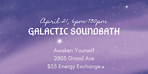 Galactic Soundbath