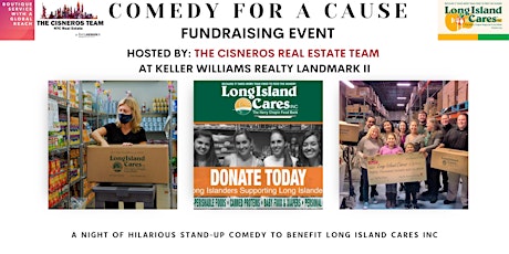 The Cisneros Team Presents: Our Comedy For A Cause Fundraising Event