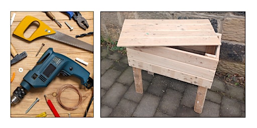 Imagem principal do evento Weekend Woodwork at Hollybush: Build your own standing planter/garden store
