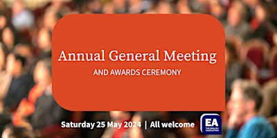 Imagem principal do evento English Association Annual General Meeting