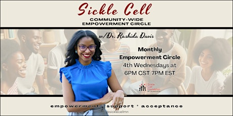 Image principale de Monthly Sickle Cell Empowerment Circle