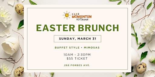 Primaire afbeelding van Easter Brunch at Café Momentum