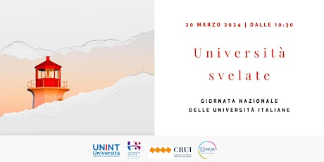 Immagine principale di Giornata nazionale delle università italiane: Università svelate 