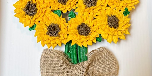 Imagem principal do evento Sunflower bouquet cupcake class