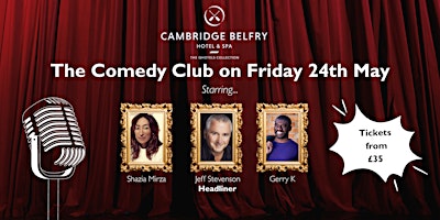 Imagem principal do evento Comedy Club at The Cambridge Belfry