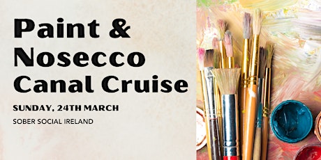 Paint & Nosecco Cruise - Canal Boat Restaurant