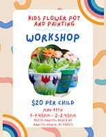 Imagem principal do evento Kids Flower Pot Painting and Planting #2