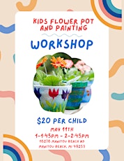 Kids Flower Pot Painting and Planting #2