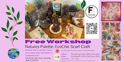 Imagem principal do evento Natures Palette: Eco Chic Scarf Craft