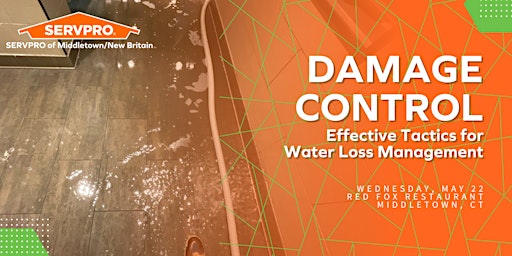 Imagem principal do evento Damage Control: Effective Tactics for Water Loss Management