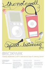 The Note Well's Speed Listening @BOXPARK - Int'l Days of Listening Launch primary image