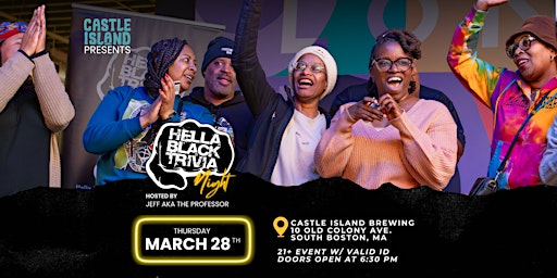 Primaire afbeelding van Hella Black Trivia @ Castle Island Brewing Co.