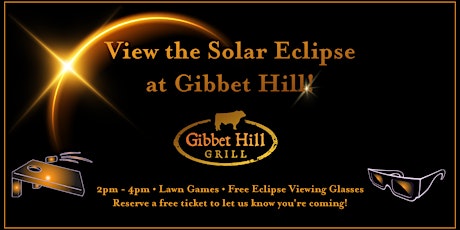 View the Eclipse at Gibbet Hill