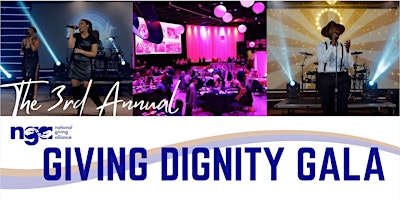 Imagem principal do evento NGA's 2024 Giving Dignity Gala