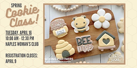 Spring Bee & Honey  -  Cookie Decorating Class