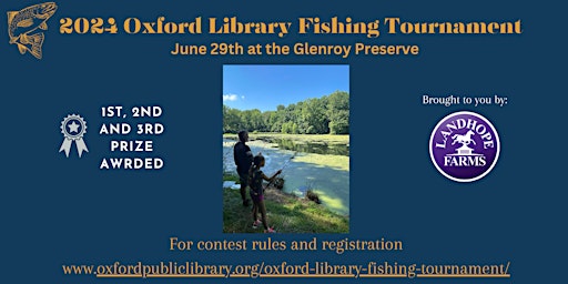 Oxford Library Fishing Tournament primary image