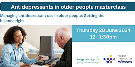 Antidepressants in older people masterclass primary image