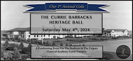 The Currie Barracks Heritage Ball for the CCA Currie Campus primary image