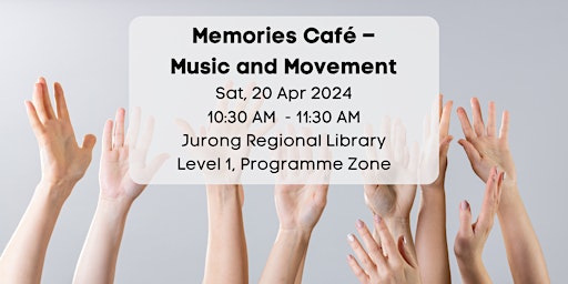 Imagem principal do evento Memories Café – Music and Movement