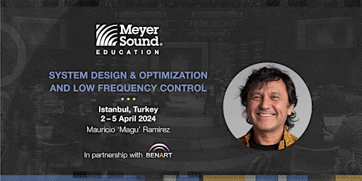 Imagem principal do evento Meyer Sound Training Series | Istanbul 2024