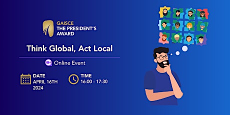 Think Global, Act Local