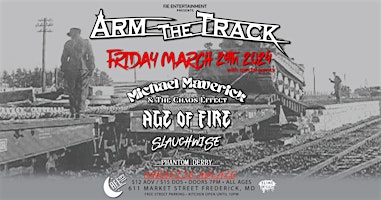 Hauptbild für Cafe 611 Present ARM THE TRACK With The Michael Maverick and The Effect , Age of Fire