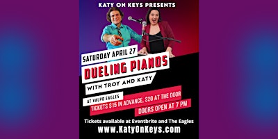 Imagem principal do evento Dueling Pianos with Troy and Katy