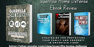 Primaire afbeelding van Guerrilla Home Defense 2024: Strategies for Protecting Your Family and Home
