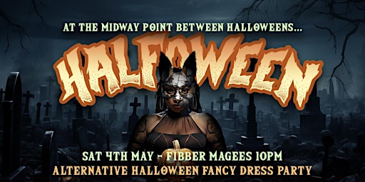 Primaire afbeelding van HALFOWEEN: Halfway-To-Halloween Alternative Party