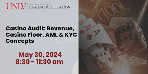Hauptbild für Casino Audit: Revenue, Casino Floor, AML & KYC Concepts