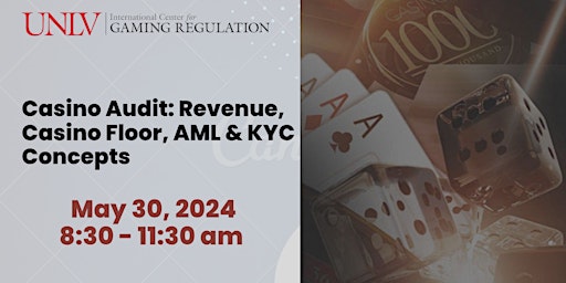 Imagen principal de Casino Audit: Revenue, Casino Floor, AML & KYC Concepts