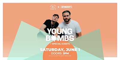 Primaire afbeelding van SUMMER KICK OFF PARTY WITH YOUNG BOMBS!
