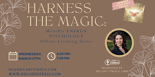 Imagen principal de Harness The Magic: Healing Phobias and the Nervous System