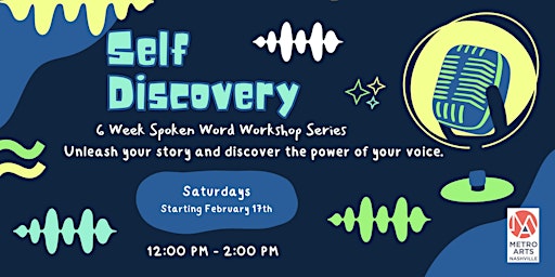 Primaire afbeelding van Self Discovery Through Spoken Word Workshop: Voices