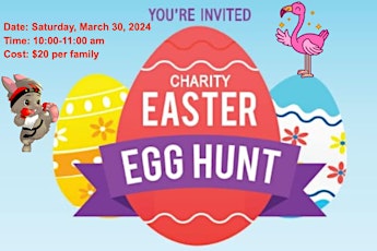 Charity Flamingo & Easter Egg Hunt